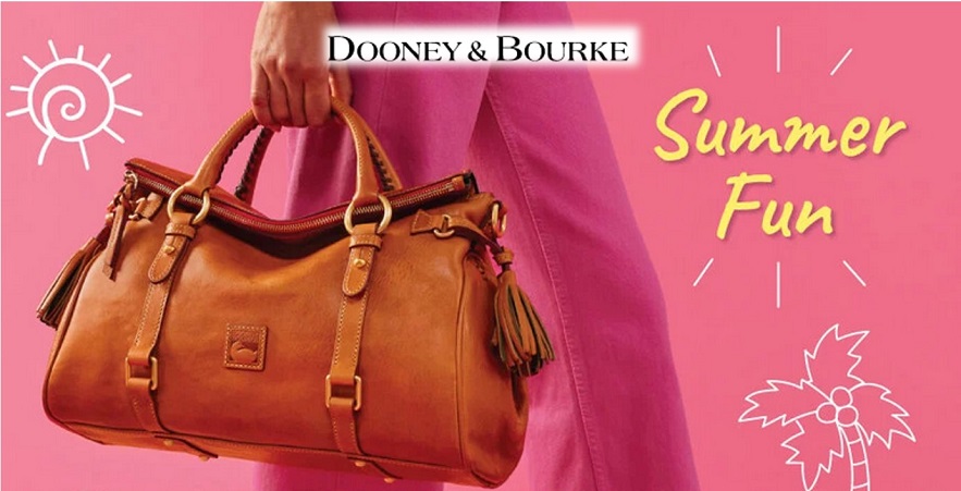 Dooney & Bourke Pebble Leather Small Lexington Shopper, Bubble Gum –  Midtown Bargains